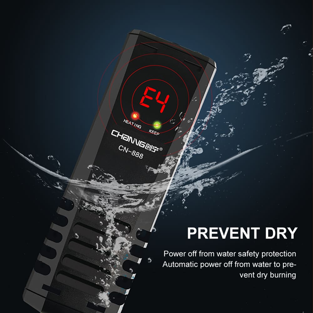 aquarium heater with thermostat