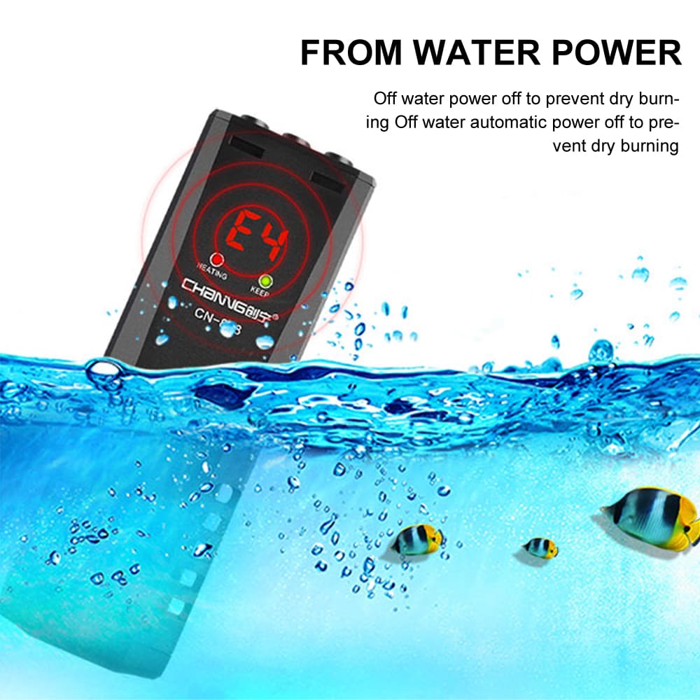 aquarium heater with thermostat