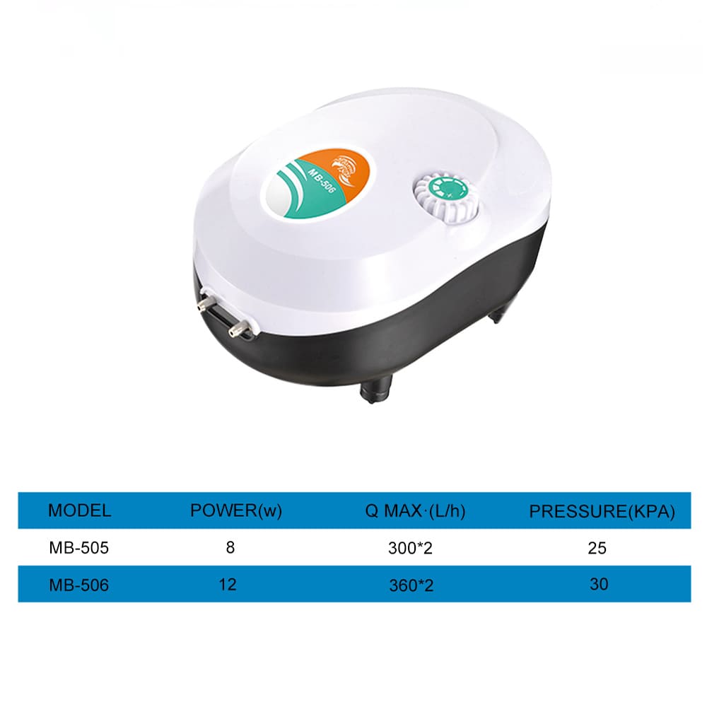 Small Portable Air Pump for Aquarium