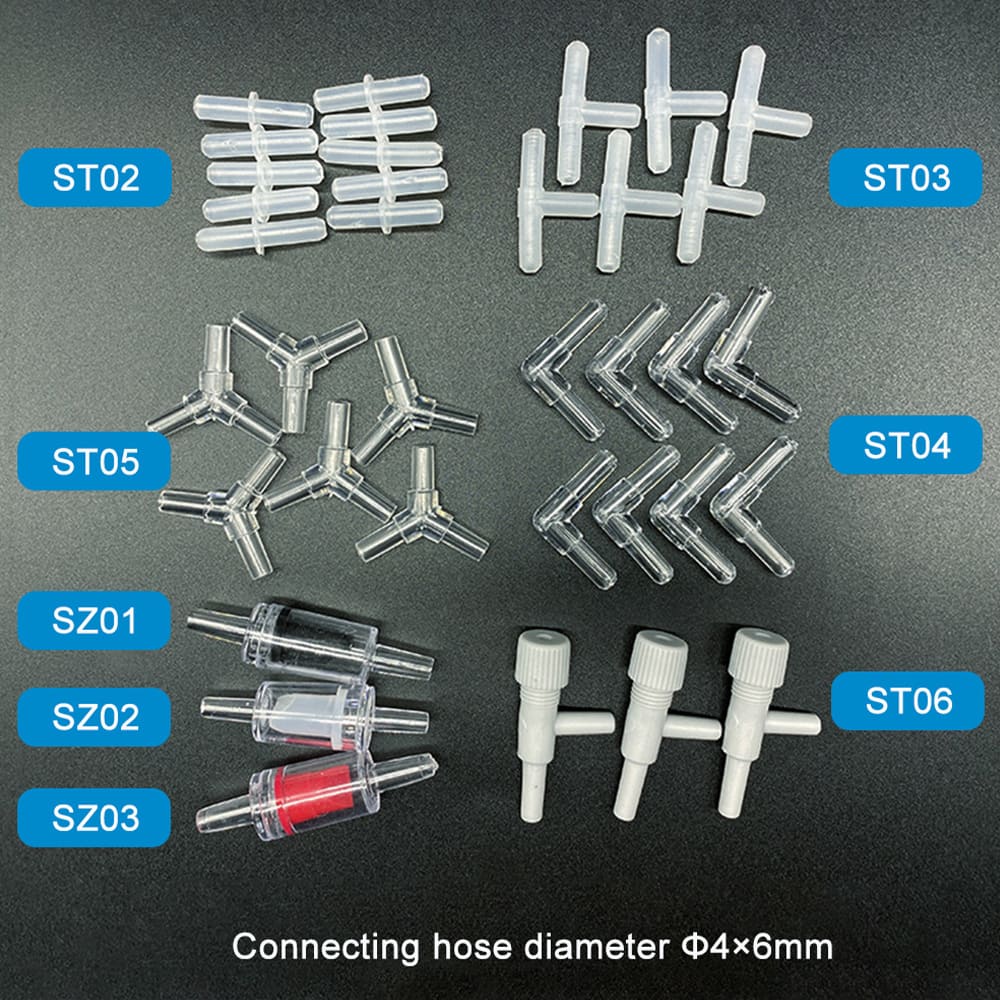 Aquarium connection trachea accessories