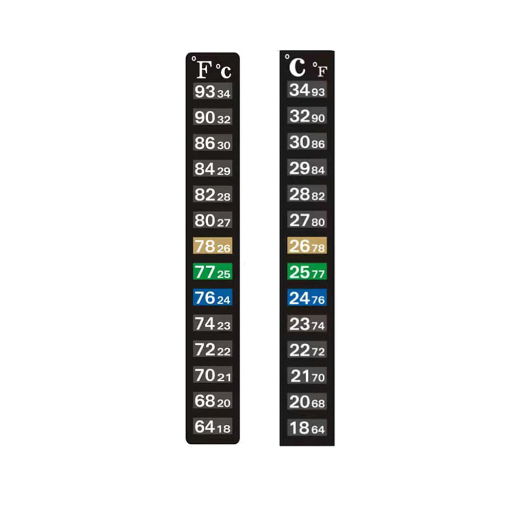 fish tank thermometer strip