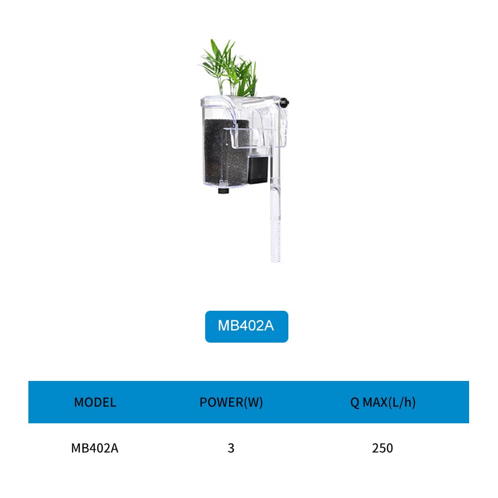Aquarium Cultivable Plant Wall Mounted Filter