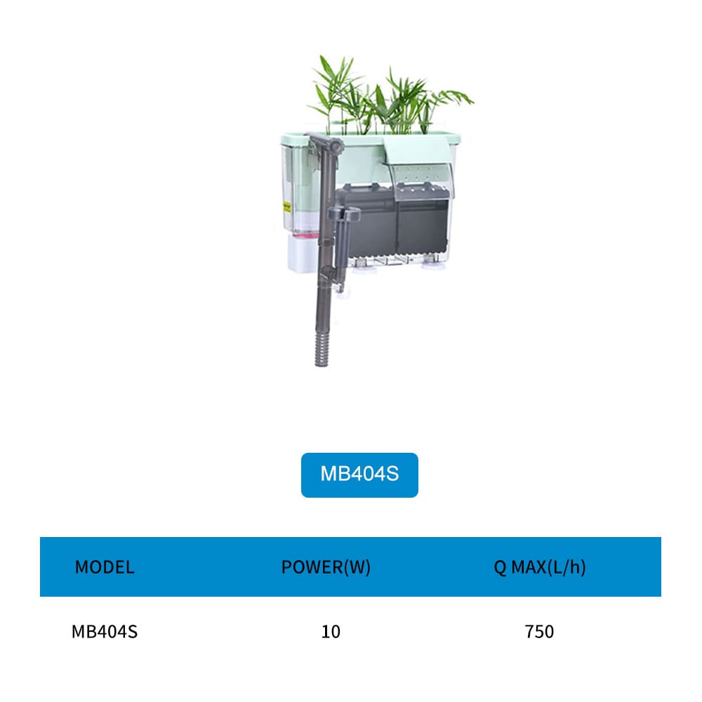 Aquarium Cultivable Plant Wall Mounted Filter