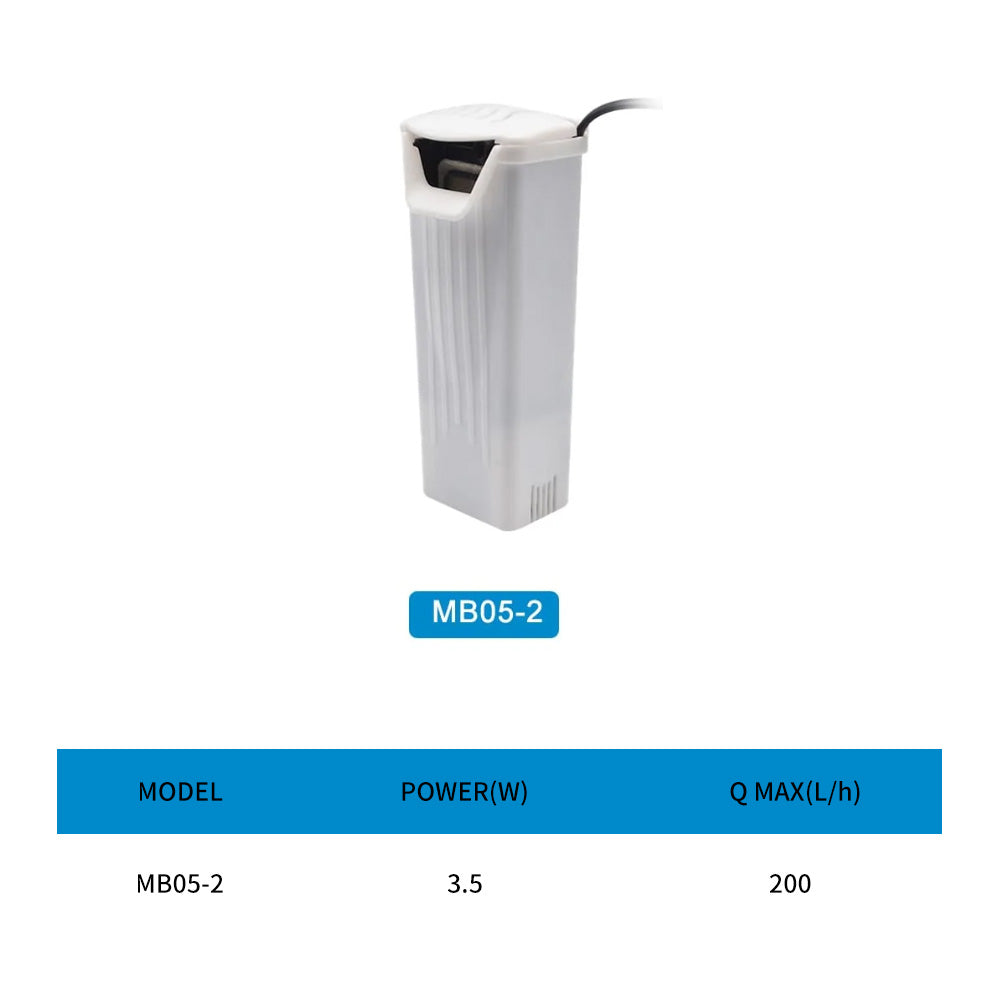 Aquarium low water filter