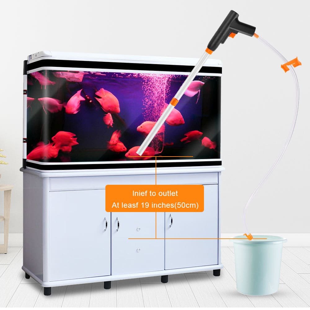 Aquarium Manual press water changer