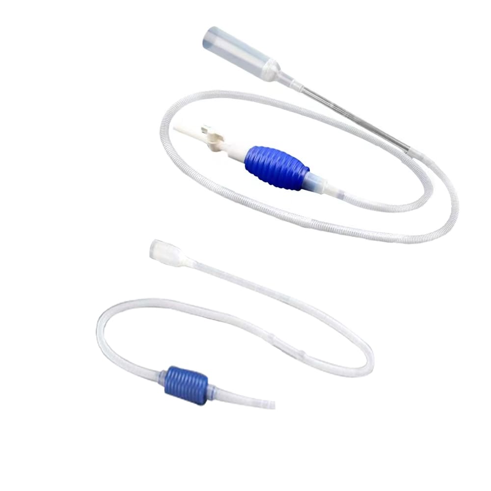 Aquarium water change siphon hose cleaning tool