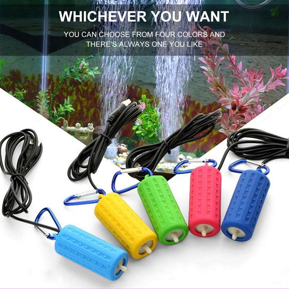 Aquarium Mini Portable USB Oxygen Pump