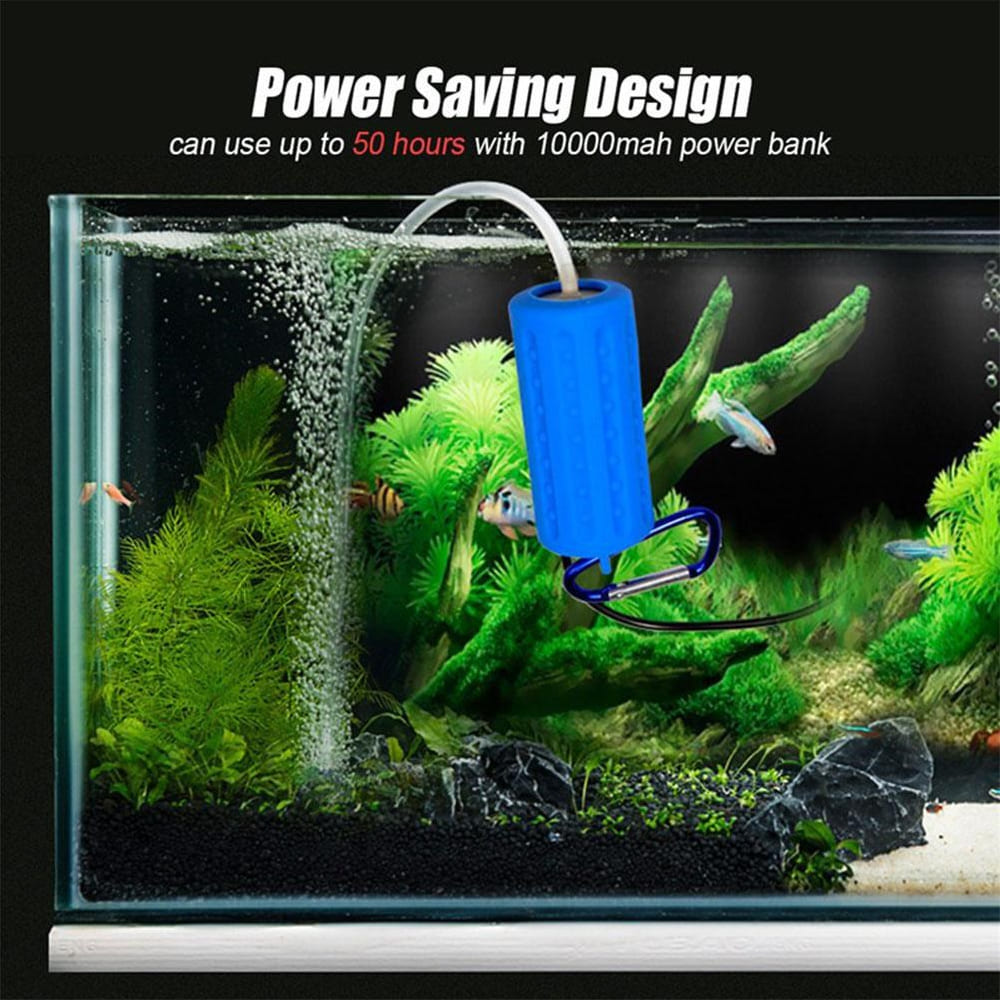 Aquarium Mini Portable USB Oxygen Pump