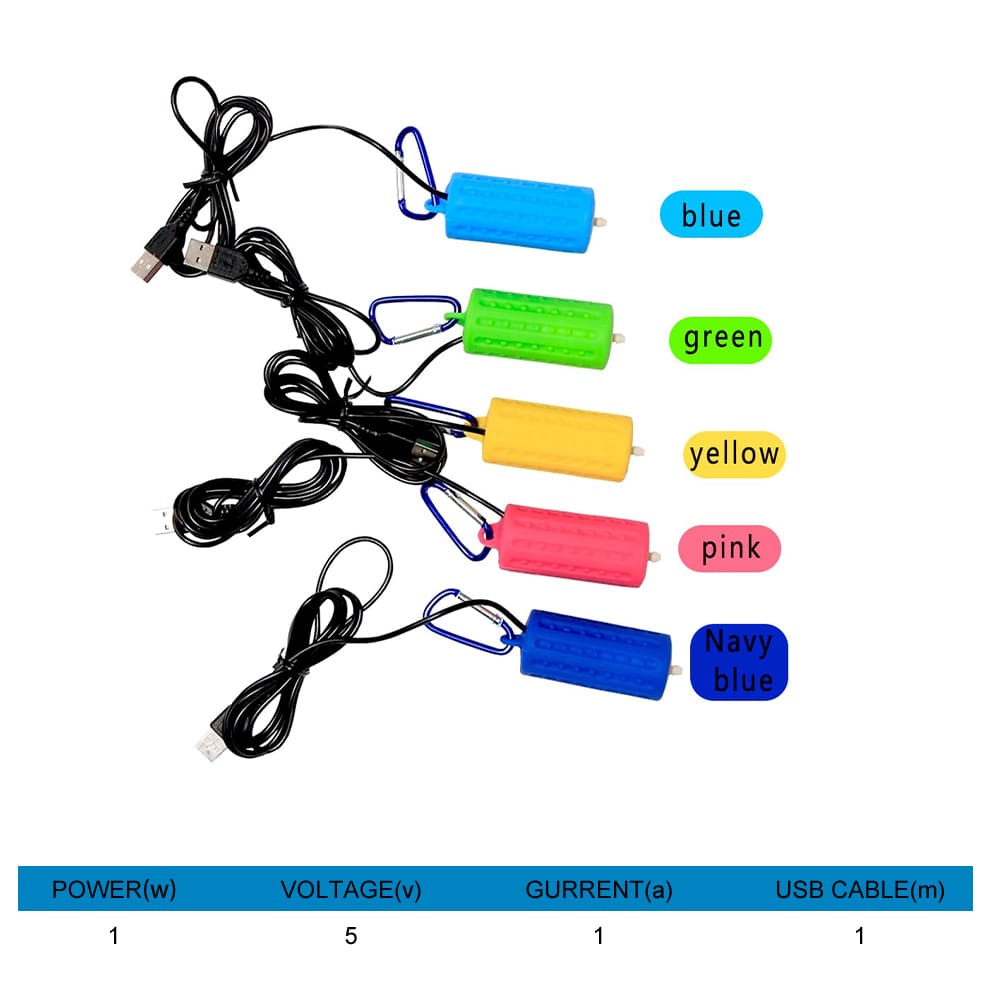 Aquarium Mini Portable USB Oxygen Pump