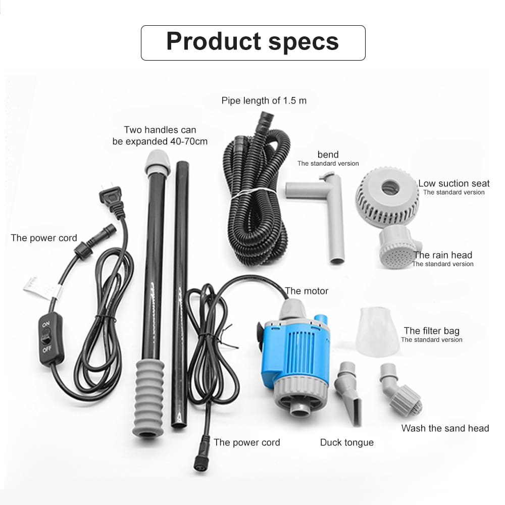 fish pond pump and filter