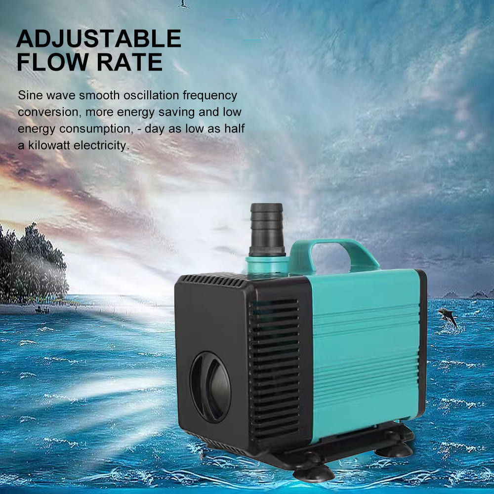 Multifunctional submersible pump for aquarium