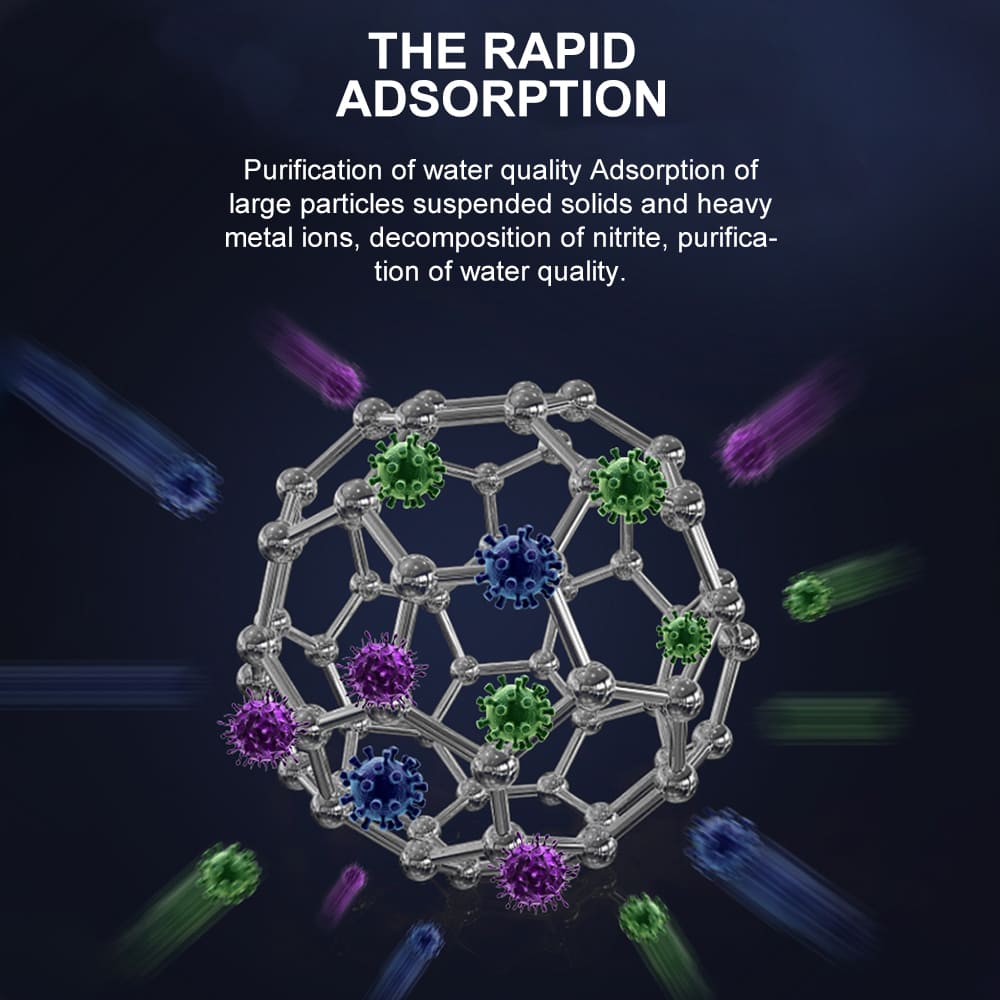 aquarium filter media Nano Quartz Bacteria Ball