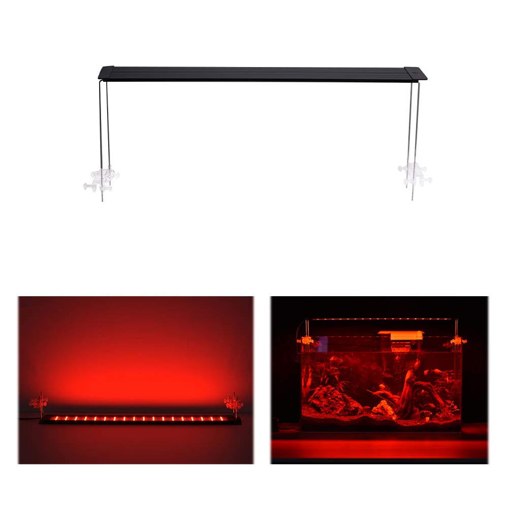 Aluminum Slim RGB Red led aquarium light