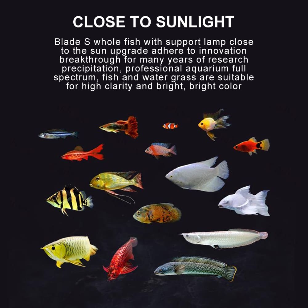 Aluminum Slim RGB Red led aquarium light