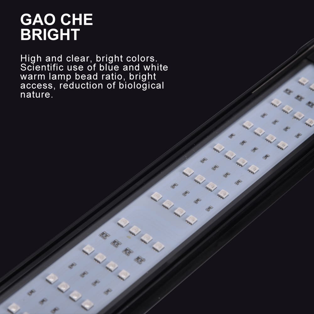 Aluminum Slim RGB Red led aquarium light