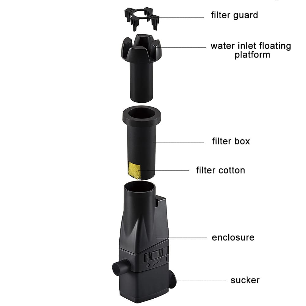 Aquarium Oil removal membrane filter