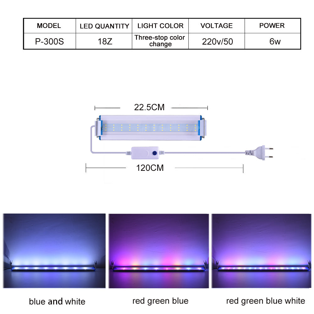 P series ultra thin  plant aquarium light