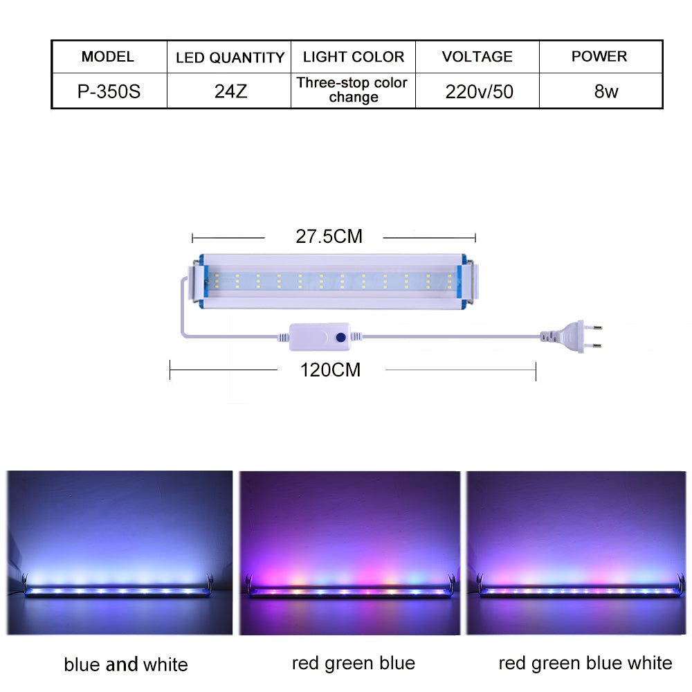 P series ultra thin  plant aquarium light
