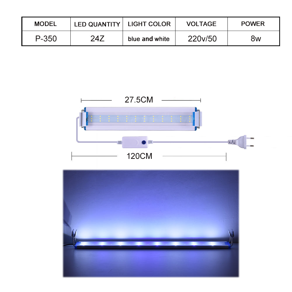 P series ultra thin  plant aquarium light