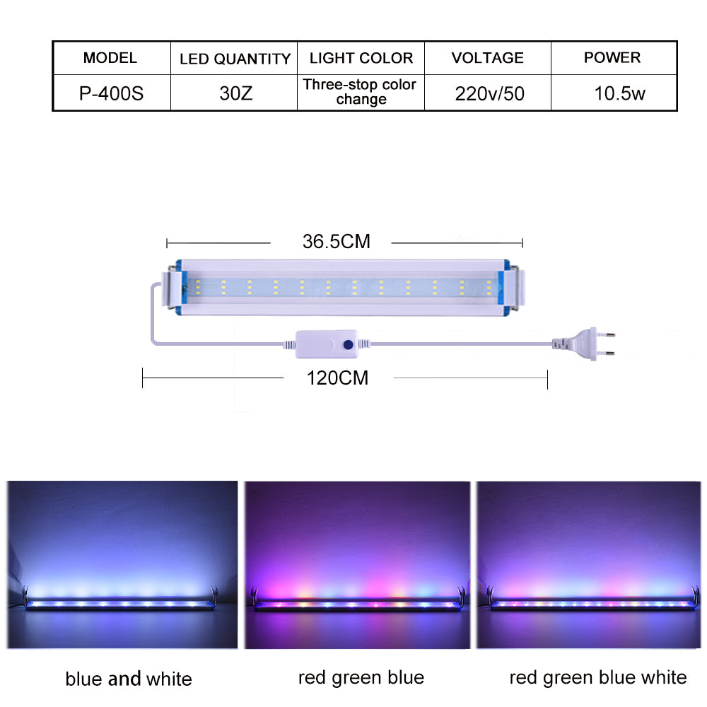 P series ultra thin  plant aquarium light
