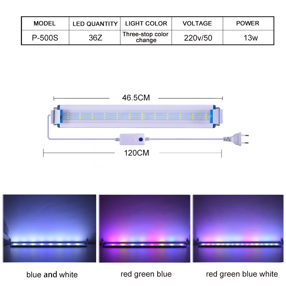 P series ultra thin  plant aquarium light