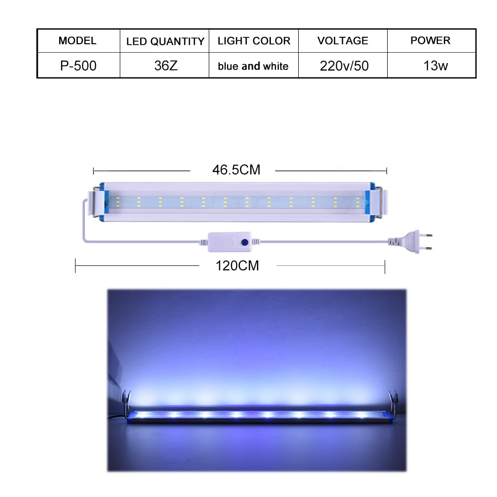 P series ultra thin  plant aquarium light