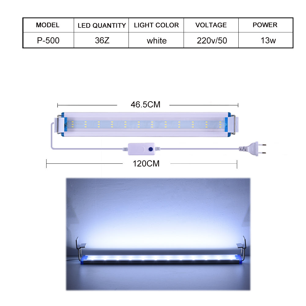 P series ultra thin  plant aquarium light
