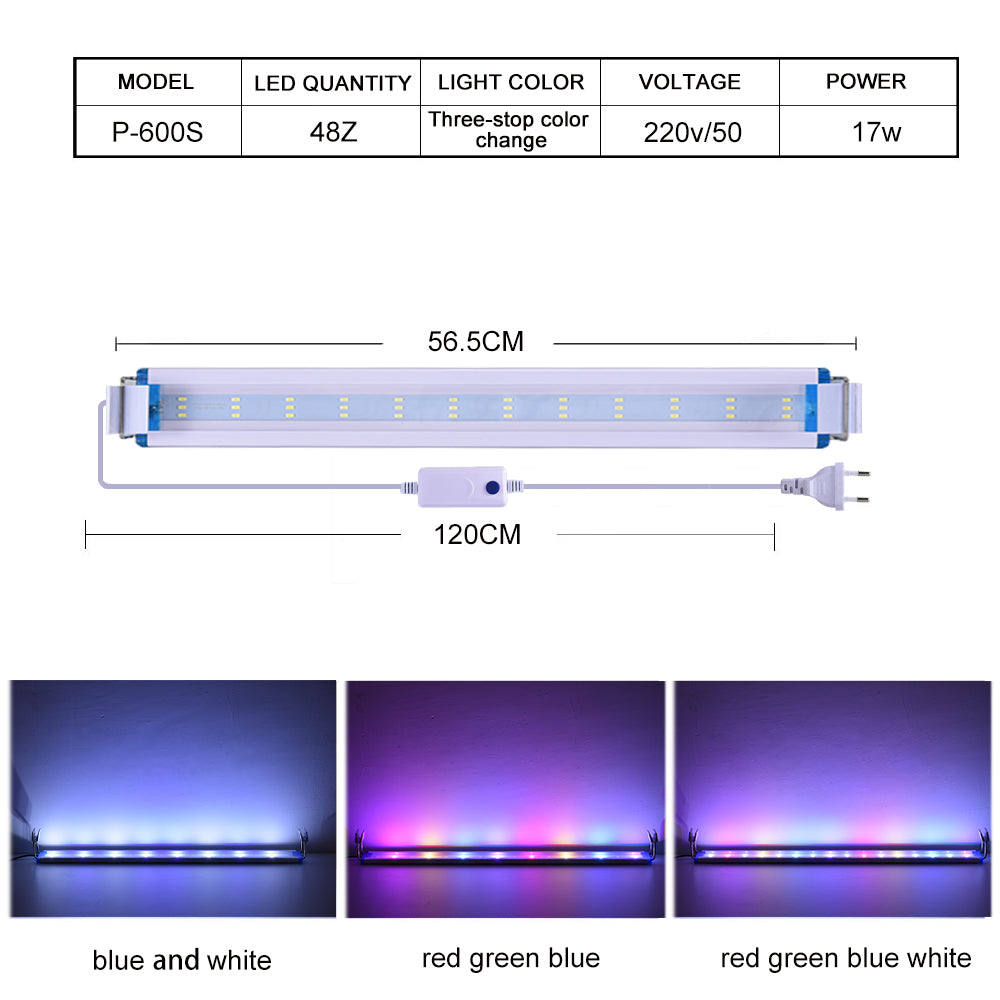 P series ultra thin  plant aquarium light