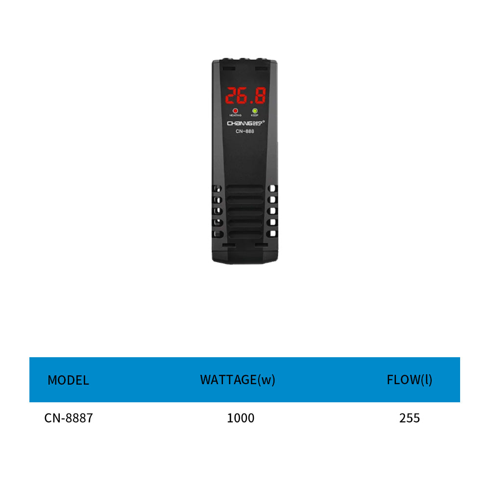 aquarium heater with thermostat
