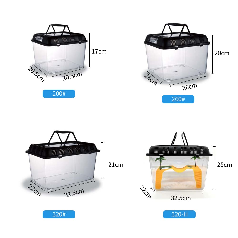 Aquarium plastic small fish tank rearing box