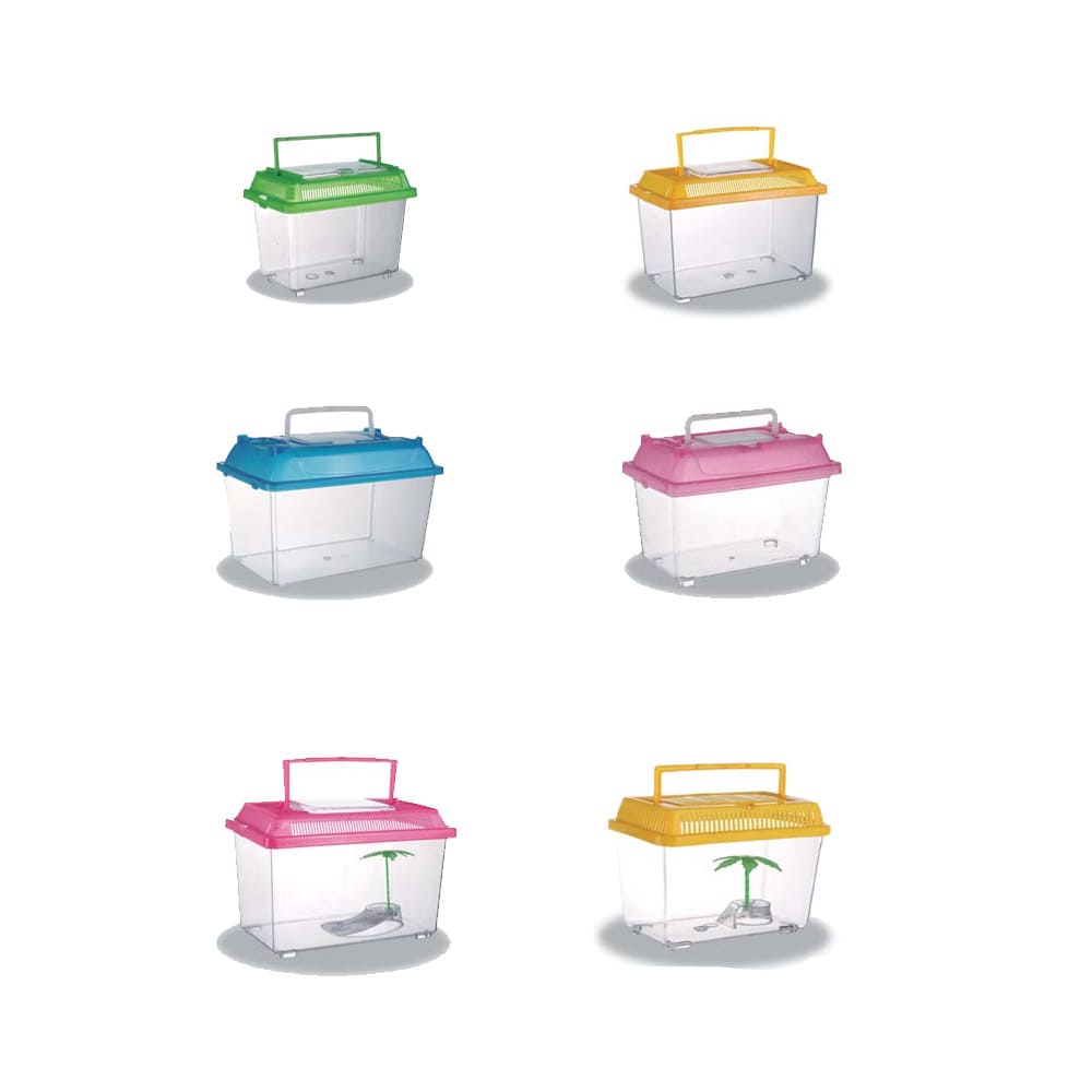 Aquarium Transparent Portable Plastic Small Fish Tank