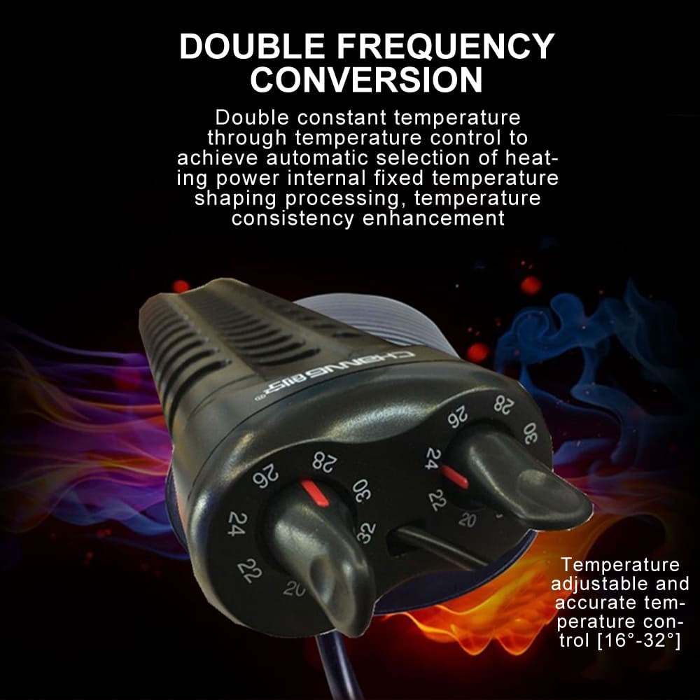 Double tube quartz glass aquarium heater