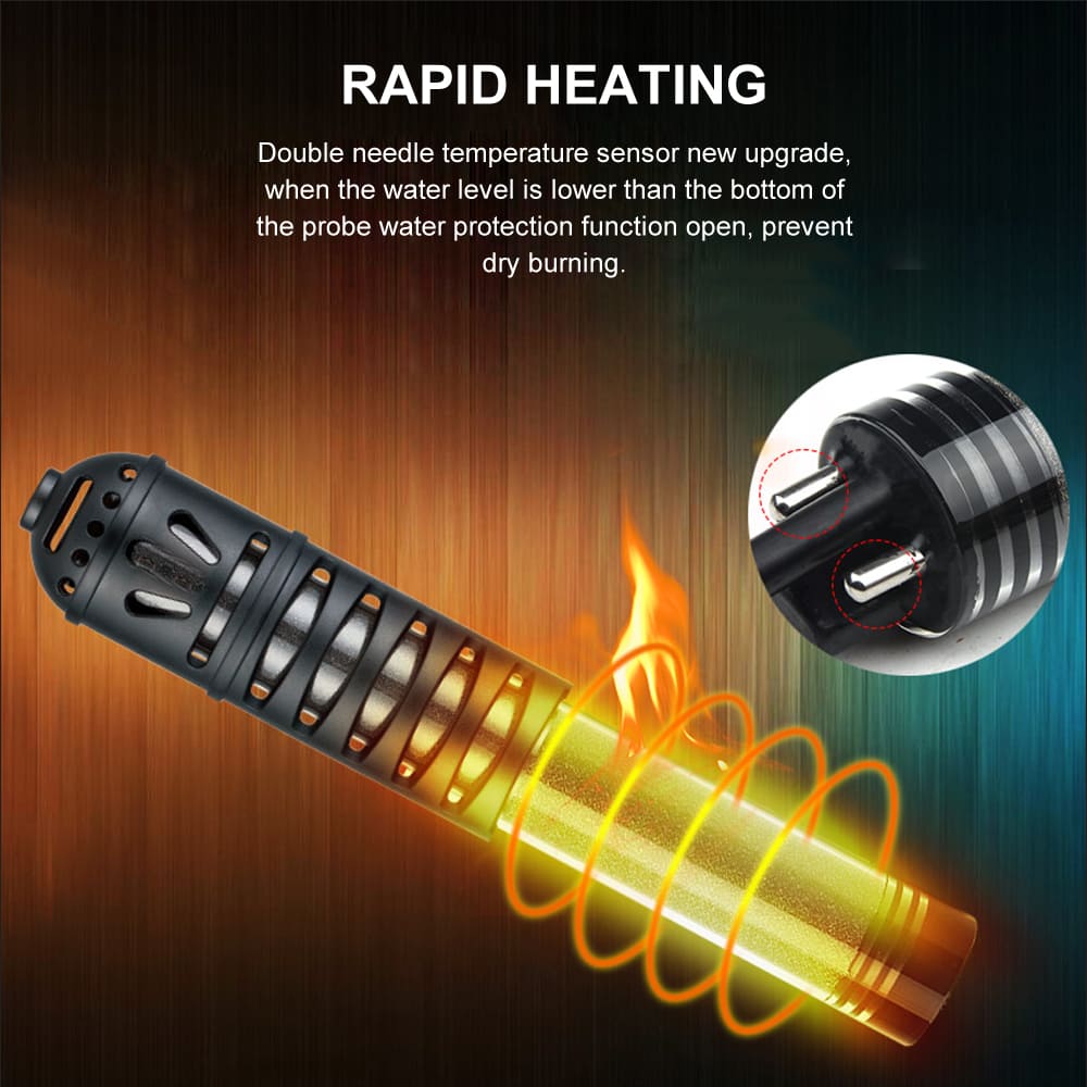 electronic split aquarium heater