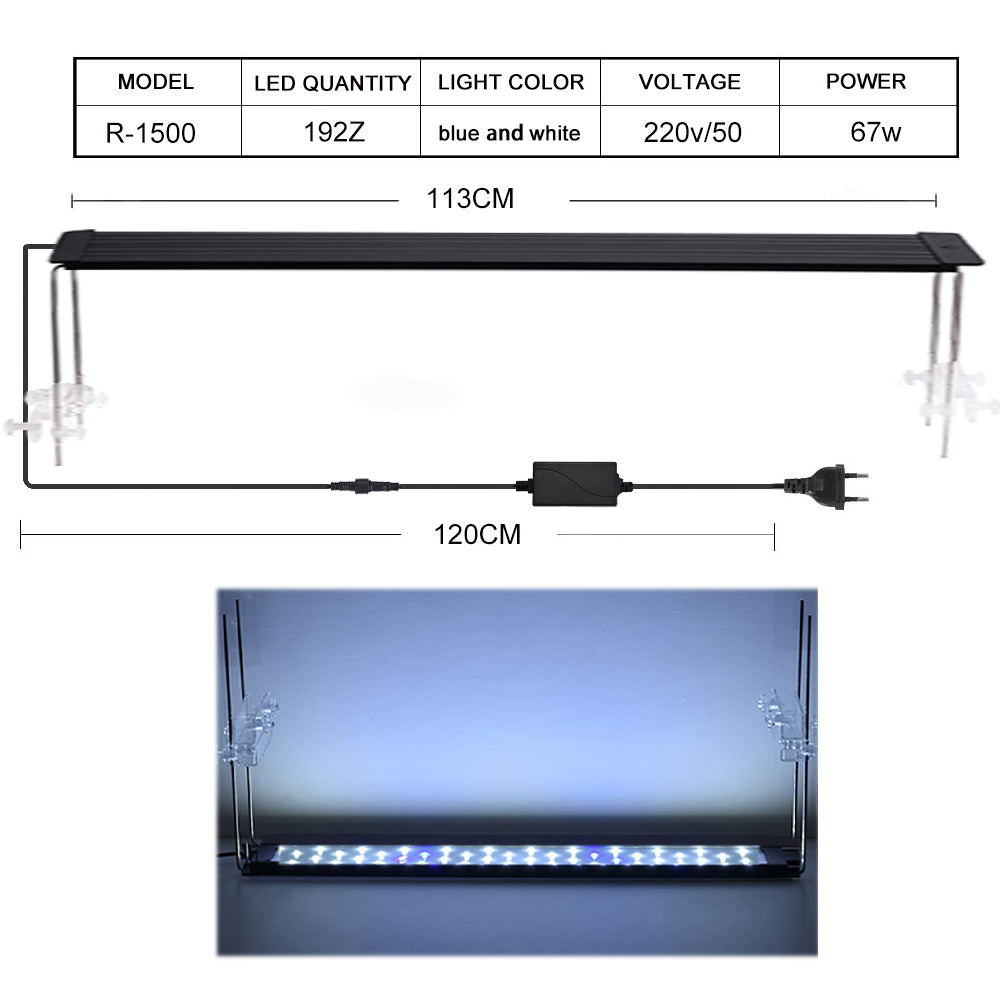 Aluminum Slim single color aquarium light led