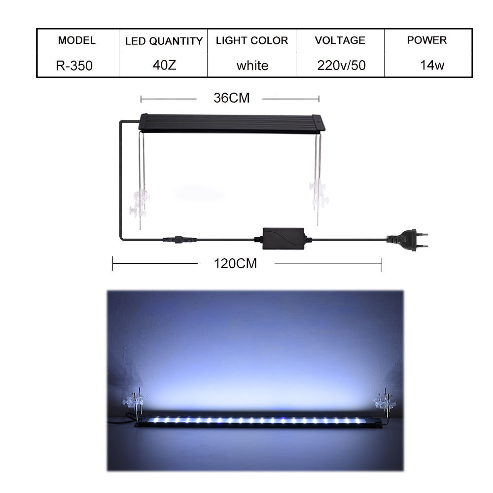 Aluminum Slim single color aquarium light led