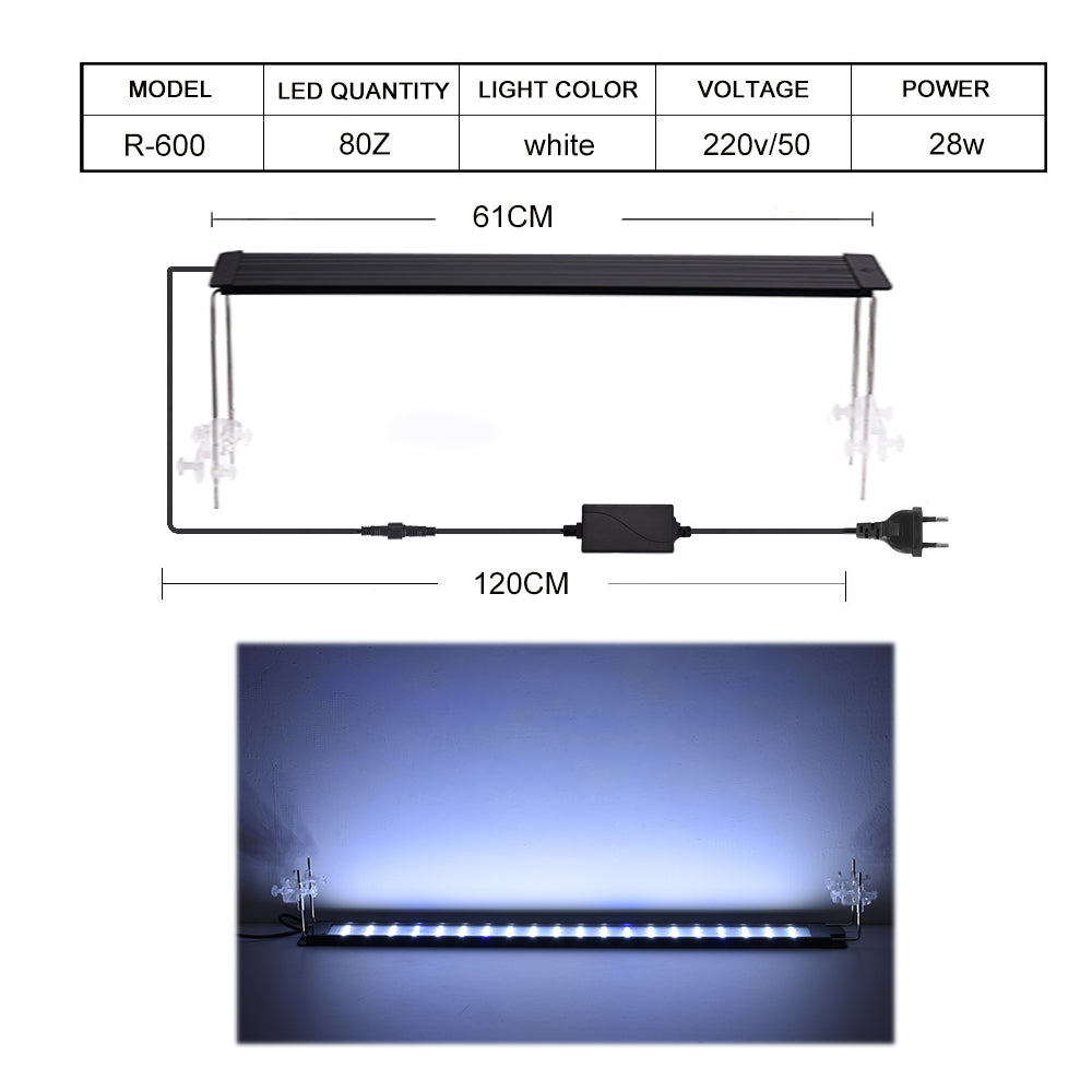 Aluminum Slim single color aquarium light led