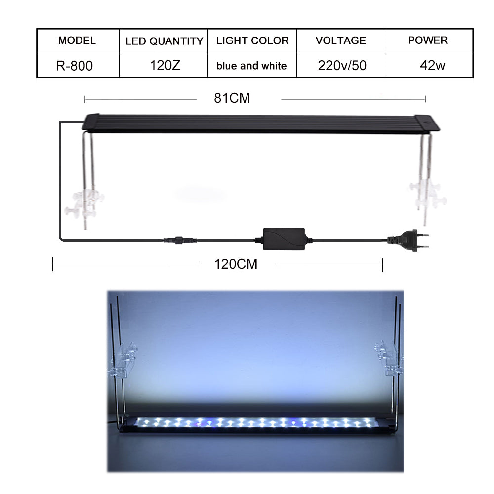 Aluminum Slim single color aquarium light led