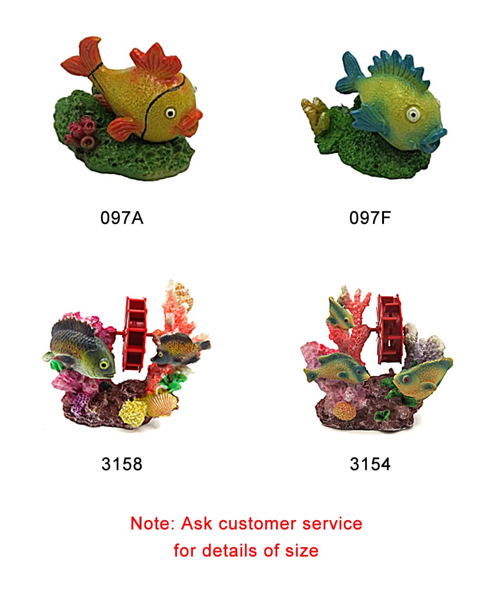 Personalized fish tank decorations