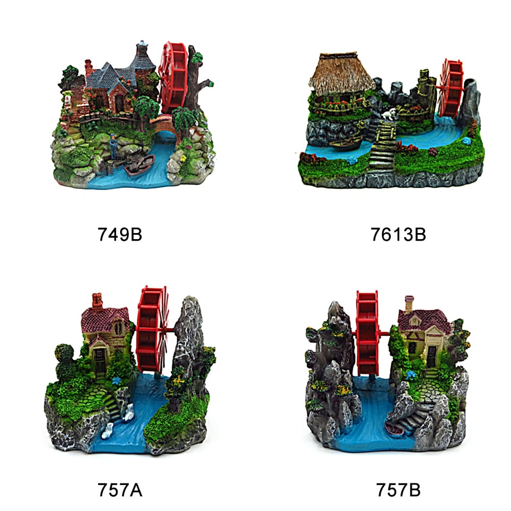 unusual fish tank ornaments