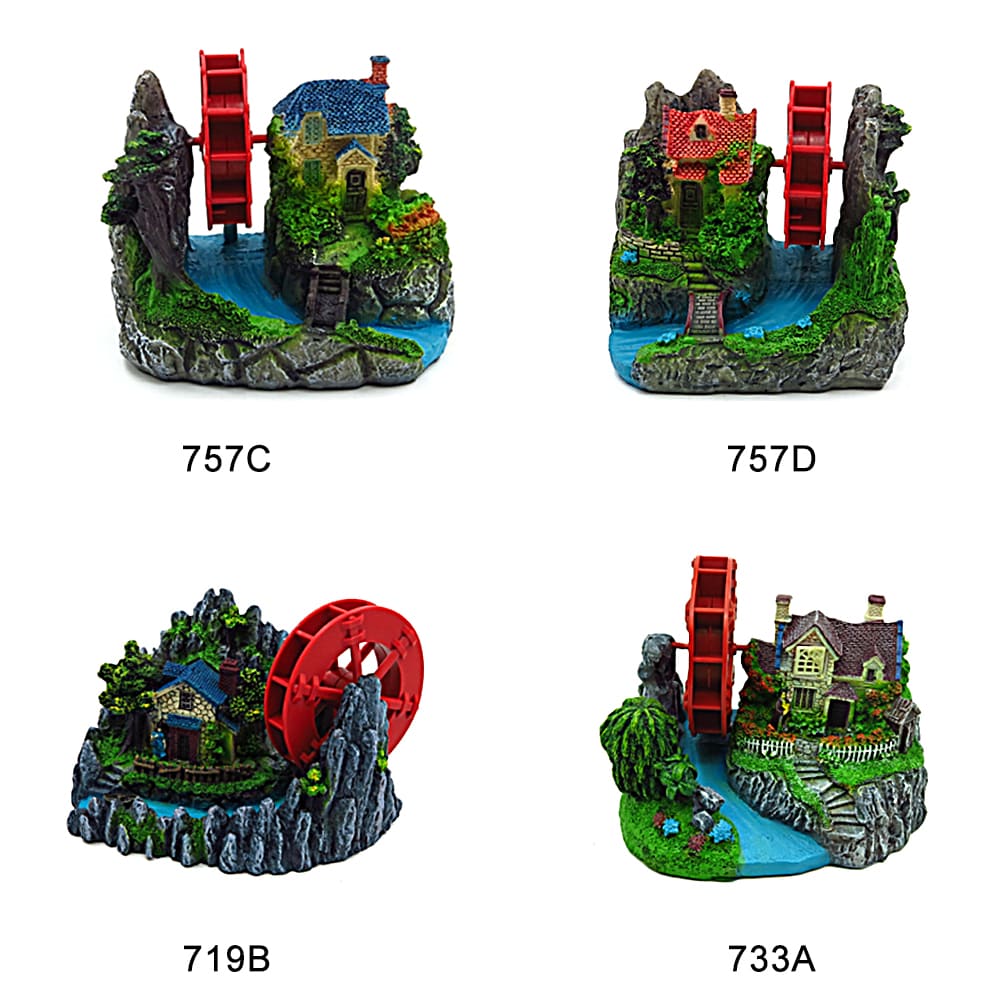 unusual fish tank ornaments