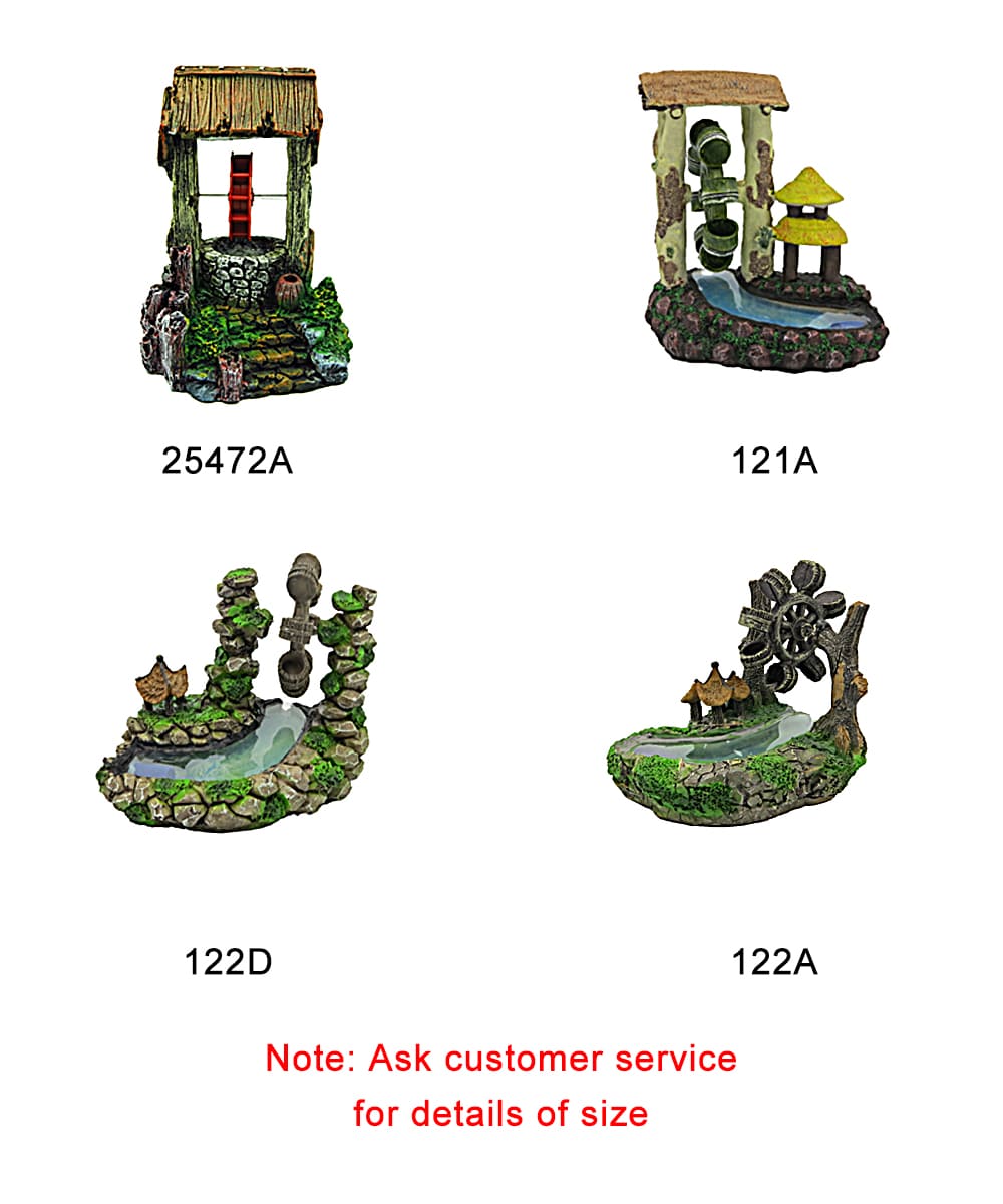 unusual fish tank ornaments