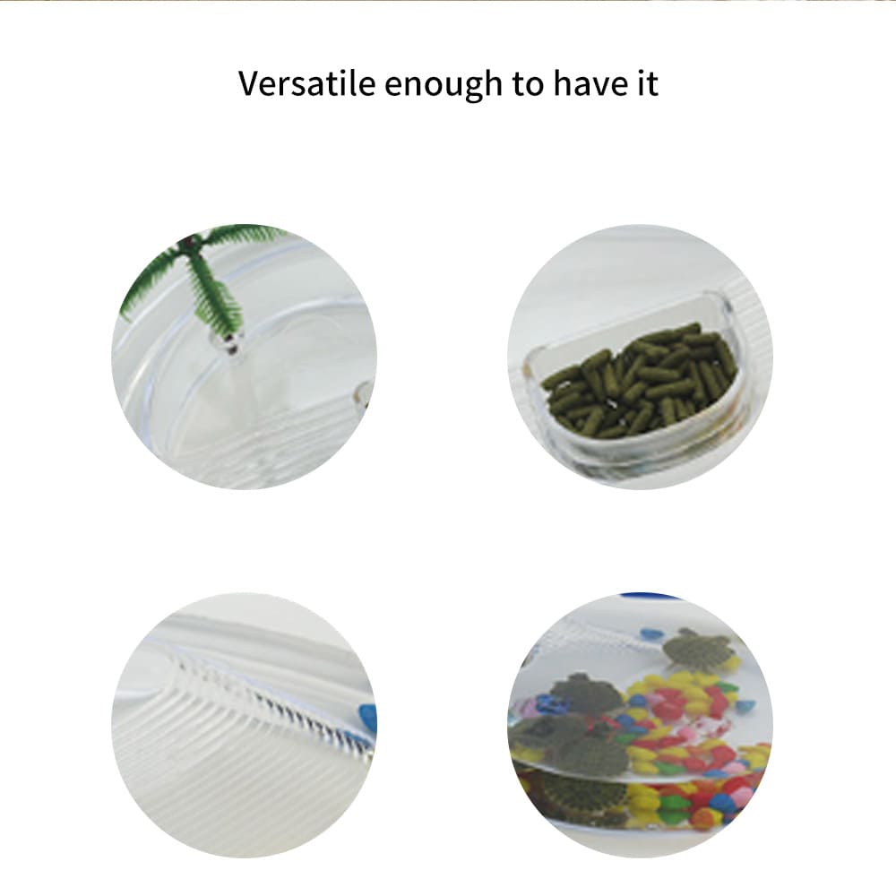 Round tortoise pet box