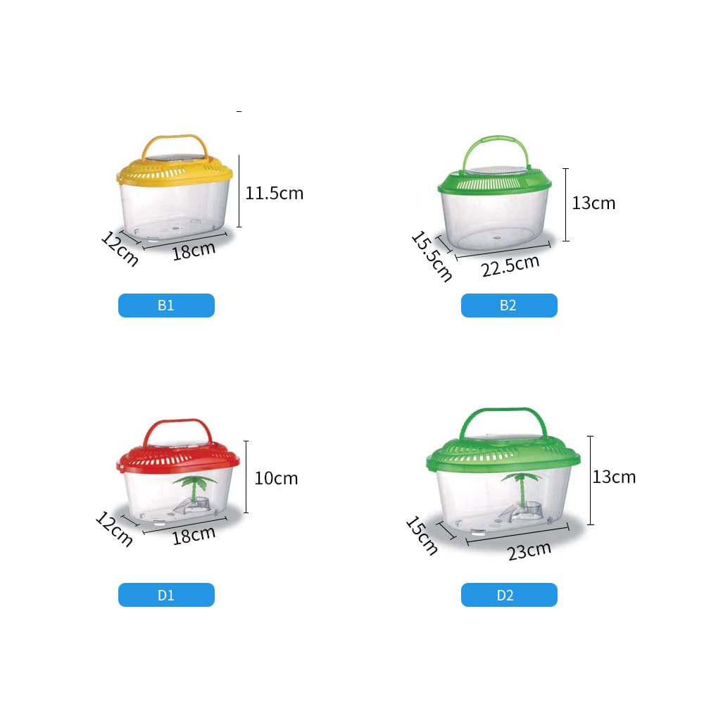 Round tortoise pet box