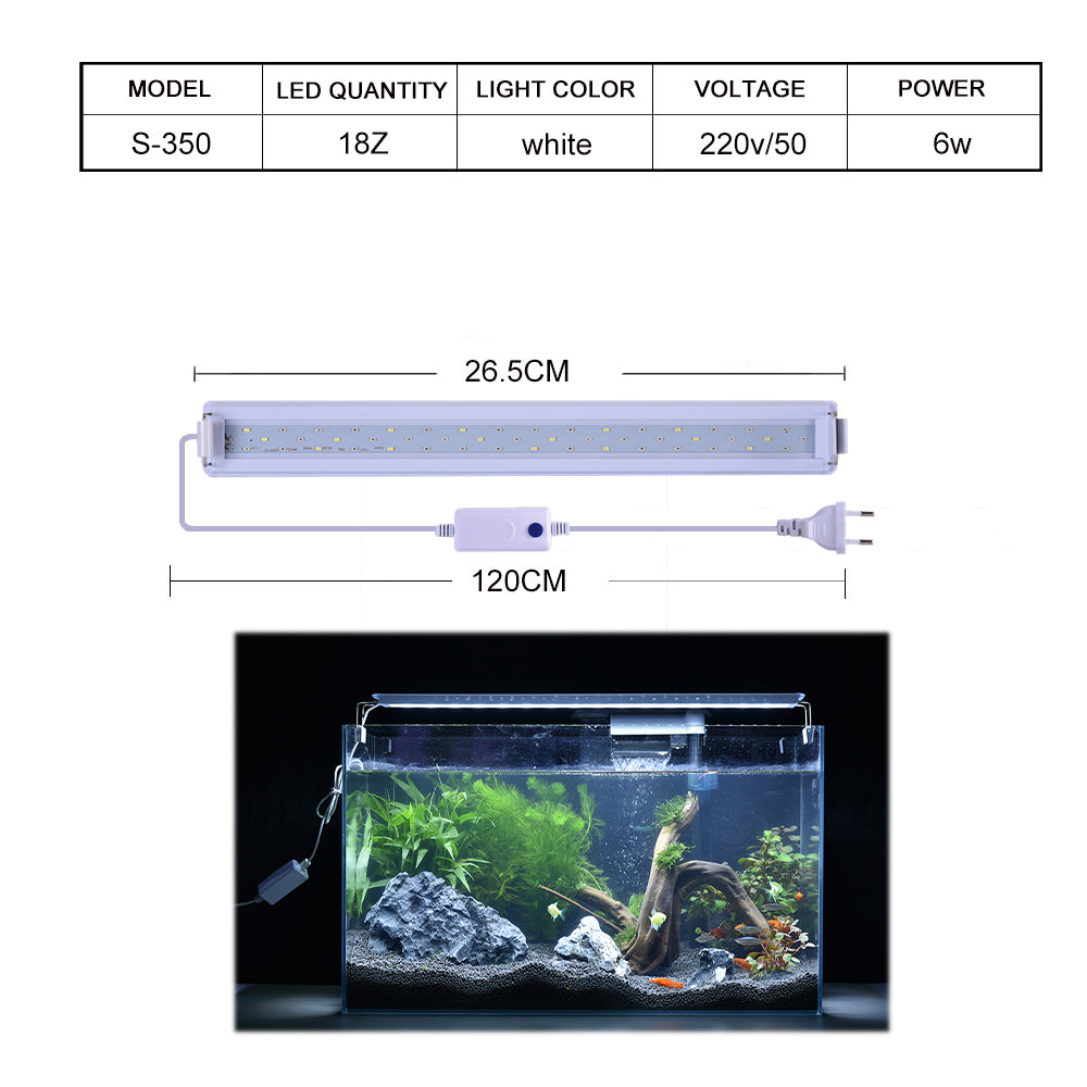 S series clip-on aquarium light for plants