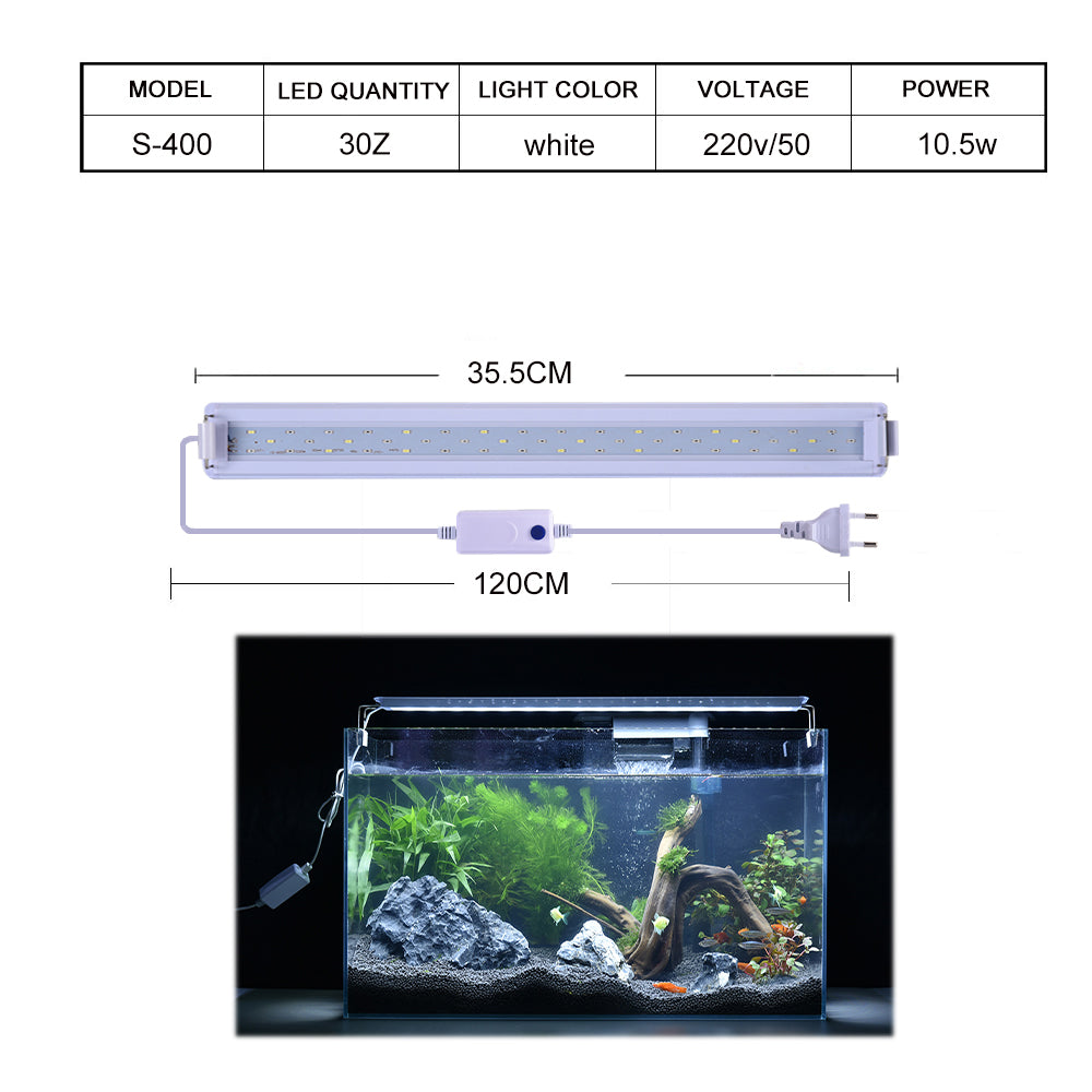 S series clip-on aquarium light for plants