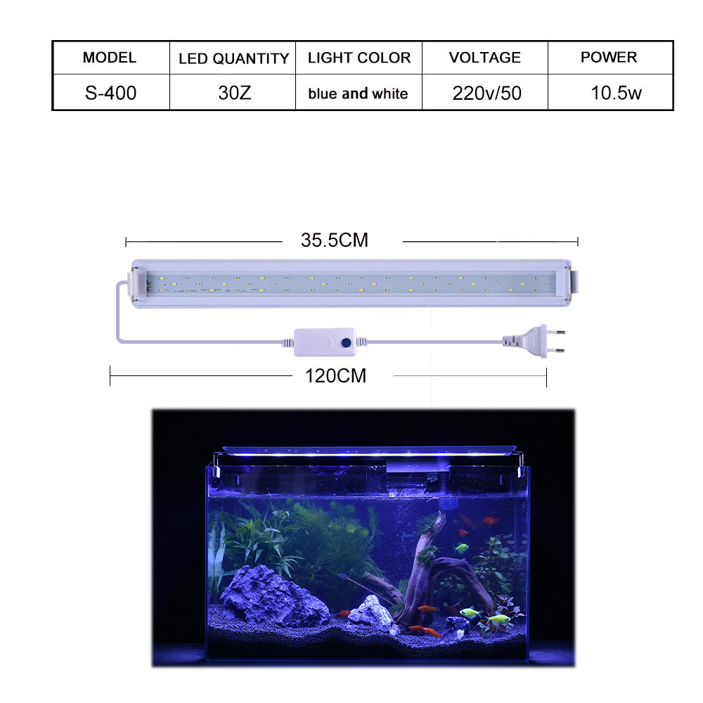 S series clip-on aquarium light for plants