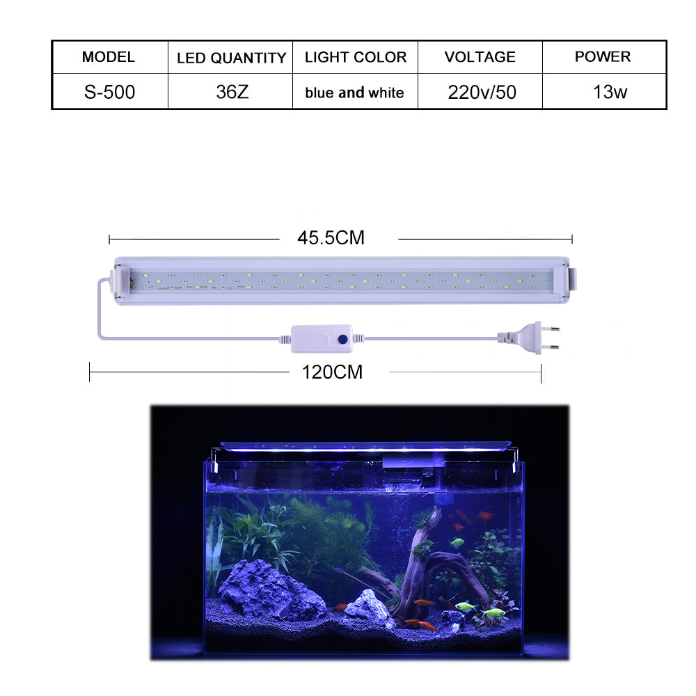 S series clip-on aquarium light for plants