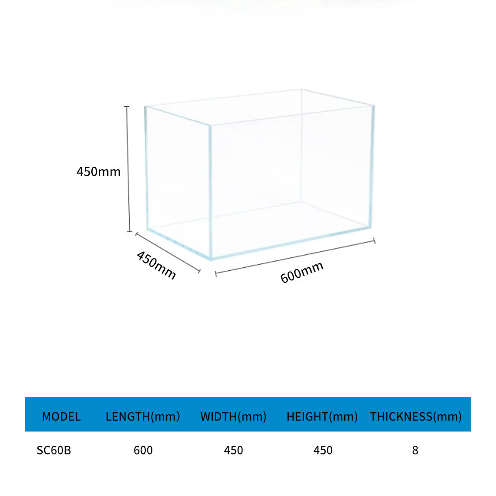 Aquarium Ultra white glass aquarium