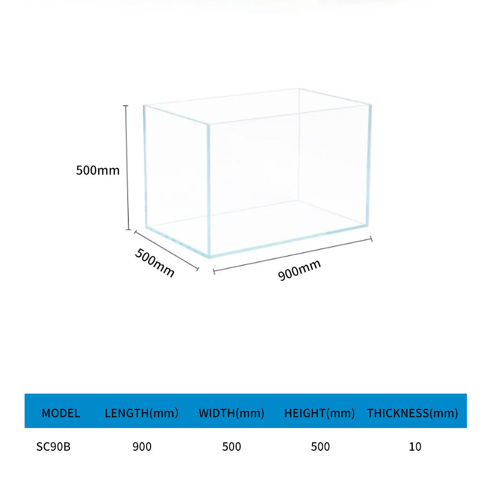Aquarium Ultra white glass aquarium