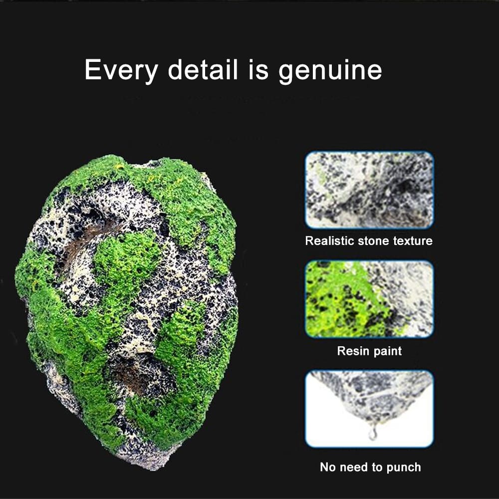 Aquarium The aquarium simulation suspended rockery landscaping decoration,